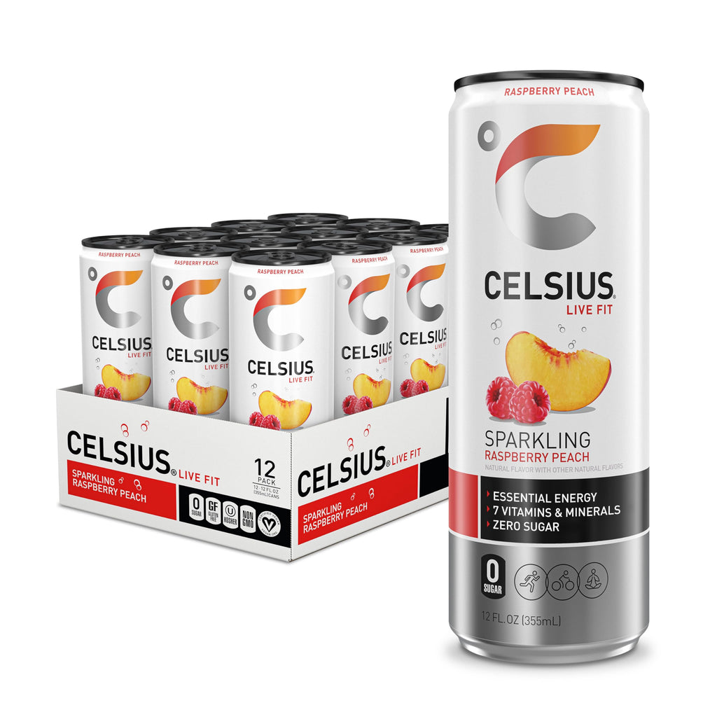 CELSIUS Sugar Free Energy Drink, 12 Fl Oz (Pack of 12)