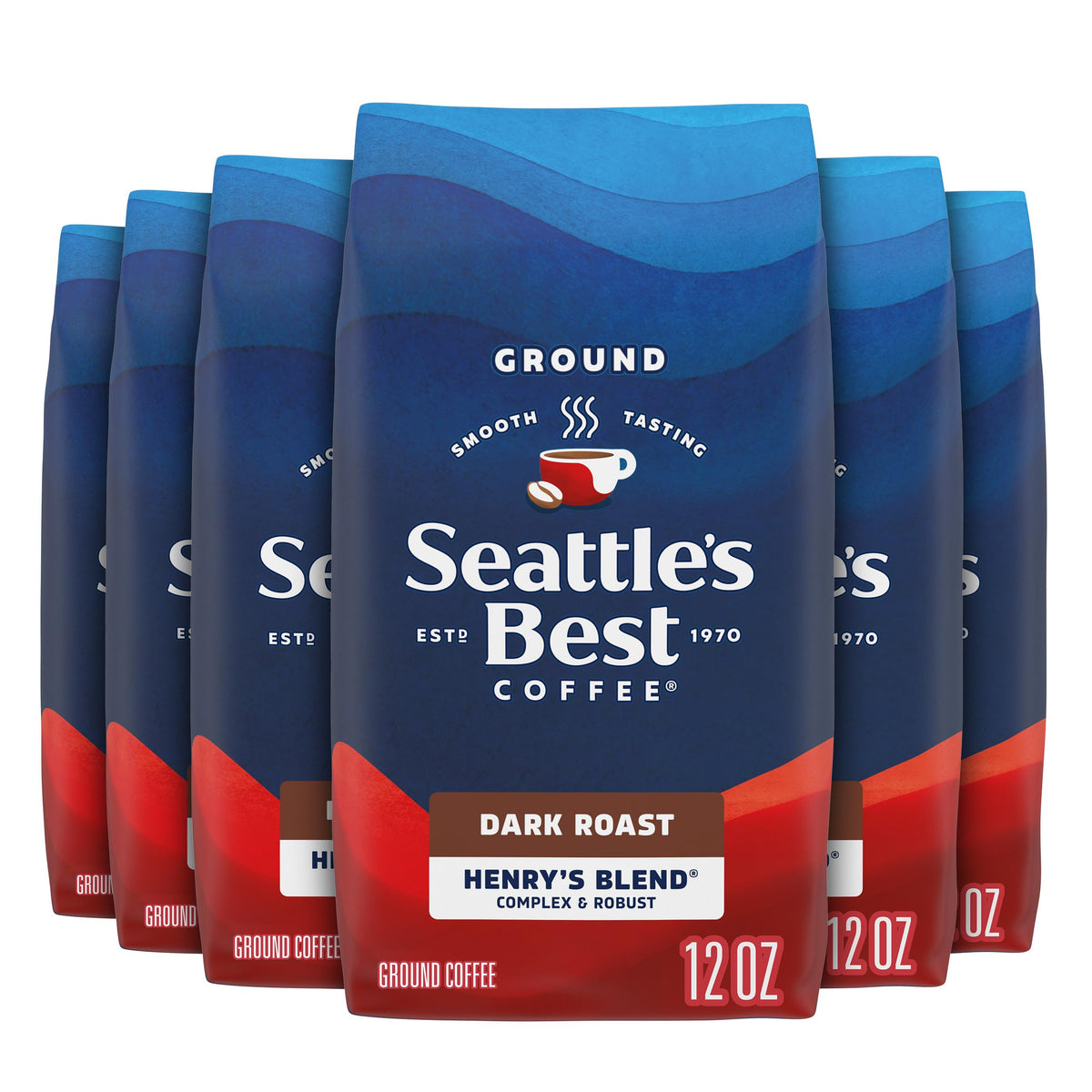 Seattle's Best Breakfast Blend Ground Coffee, Medium Roast