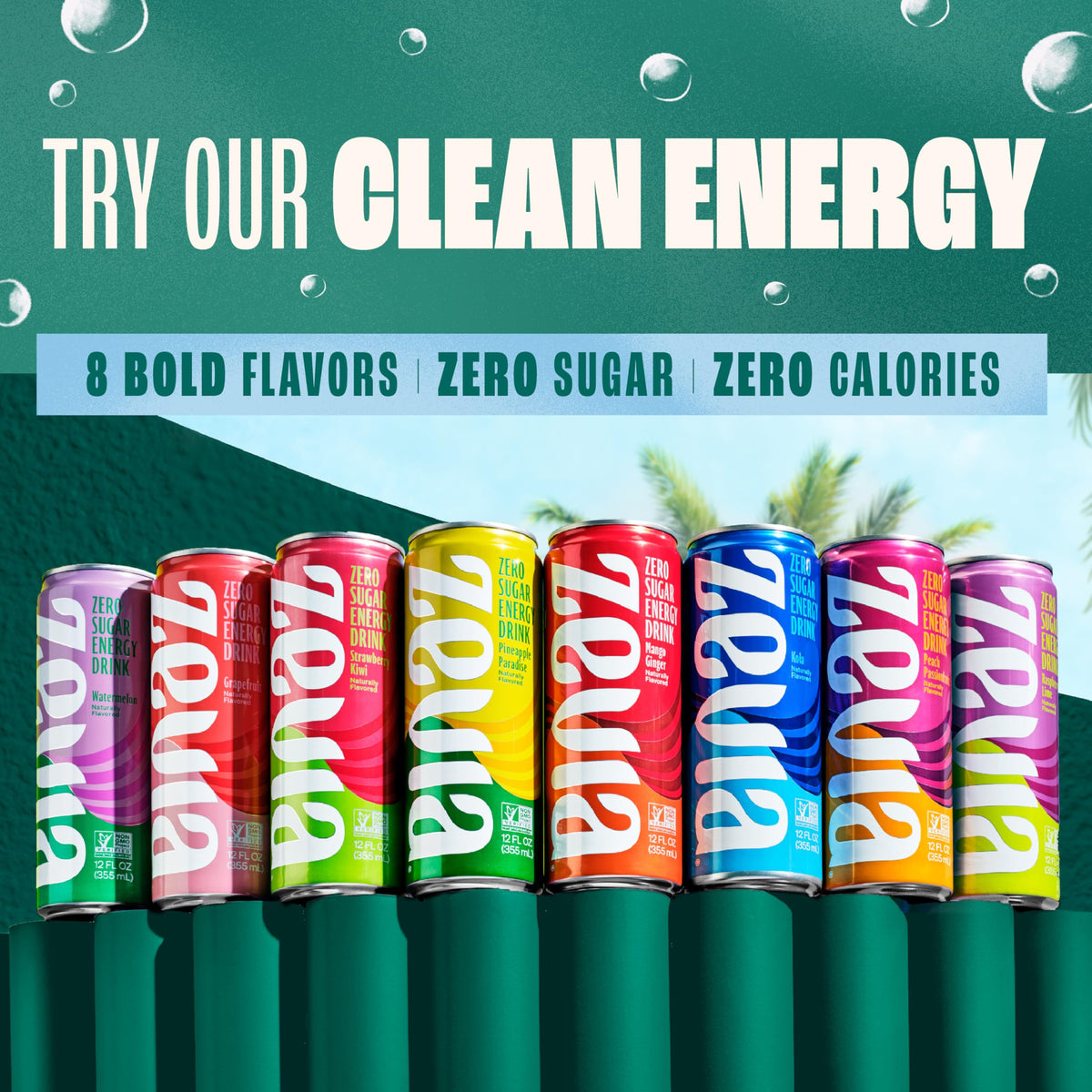 Zevia Zero Calorie Vanilla Cola Soda with Natural Flavors